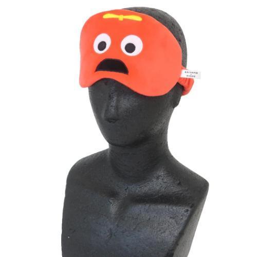 アイマスク ムック トラベル 旅行 グッズ 安眠 レッド キャラクター