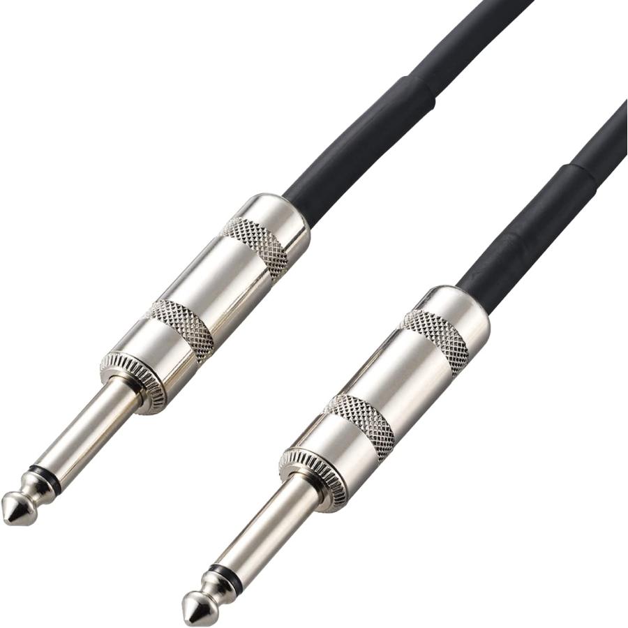 峰電　楽器用シールド　3m SS ELECOM（エレコム） シールド 3m 楽器用ケーブル 【ギター/ベース/電子