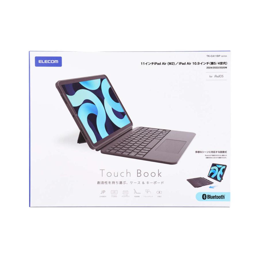 ELECOM（エレコム） Touch Book for iPad Air 11インチ(M2)/10.9インチ