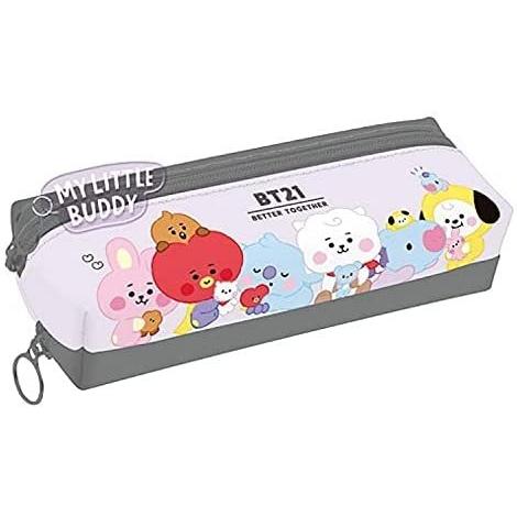カミオジャパン Bt21 2ルームペンケース ちびぬい アップ Line Friends 筆入 ペンポーチ ２箇所 Bts 韓国 アイドル 防弾少年 キャラクター ラインフレンズ にじいろマート ヤフー店 通販 Yahoo ショッピング
