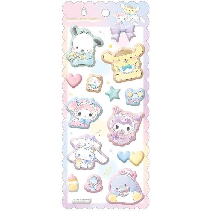 クラックス サンリオキャラクターズ もちもちマシュマロシール