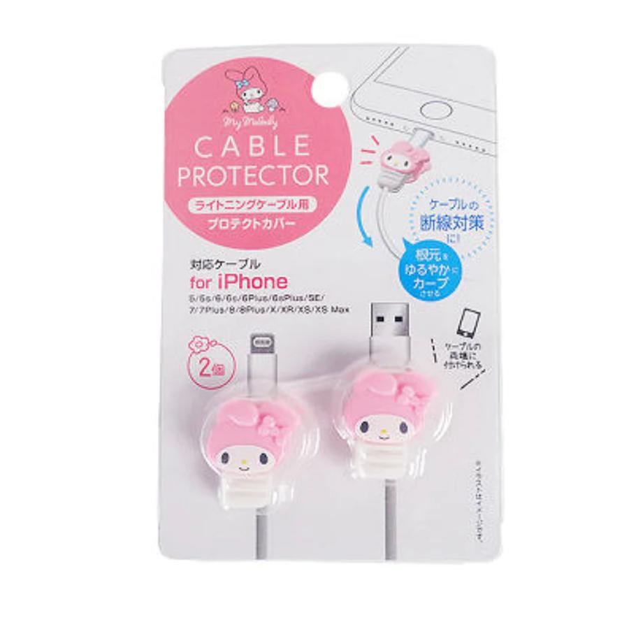 マイメロディのけいたいでんわ ケーブル プロテクター マイメロディ マイメロ サンリオ 断線 充電