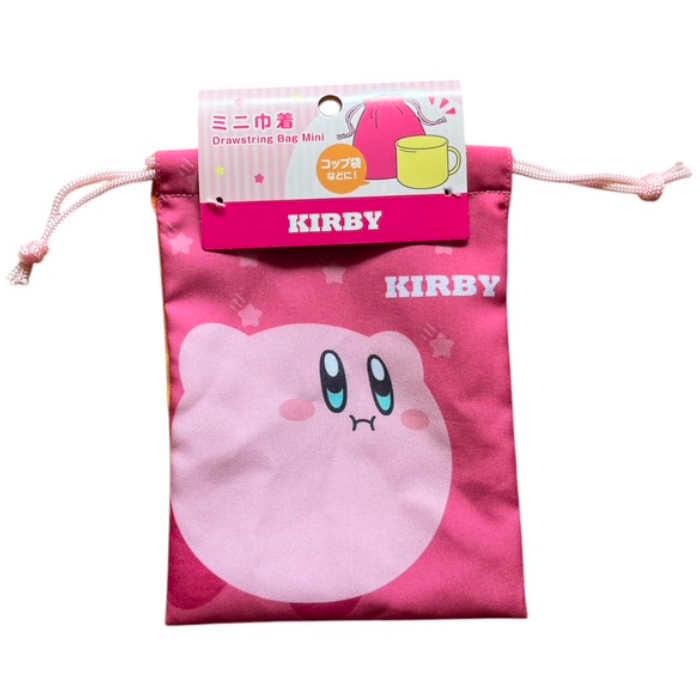 星のカービィ ミニ巾着 巾着袋 子供 小物 袋 キャラクター コップ袋