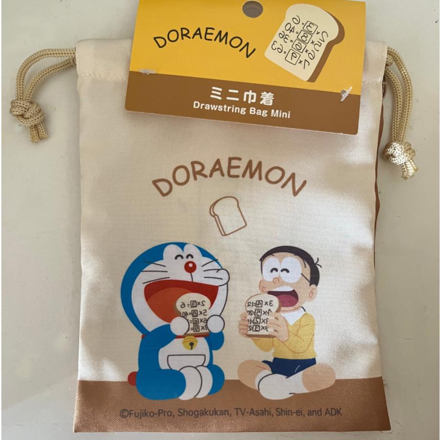ミニ巾着 ドラえもん アンキパン 食パン 暗記 パン 秘密道具