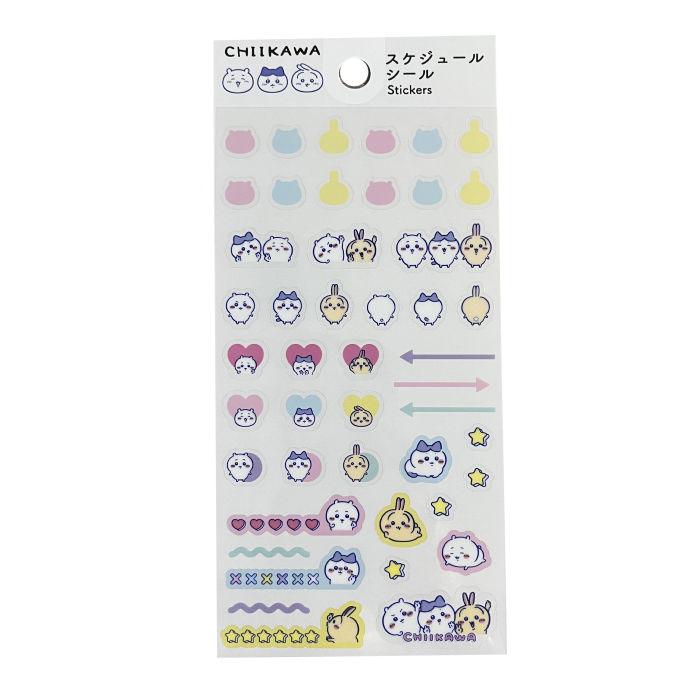 ちいかわ スケジュールシール シートシール ハチワレ うさぎ ミニ