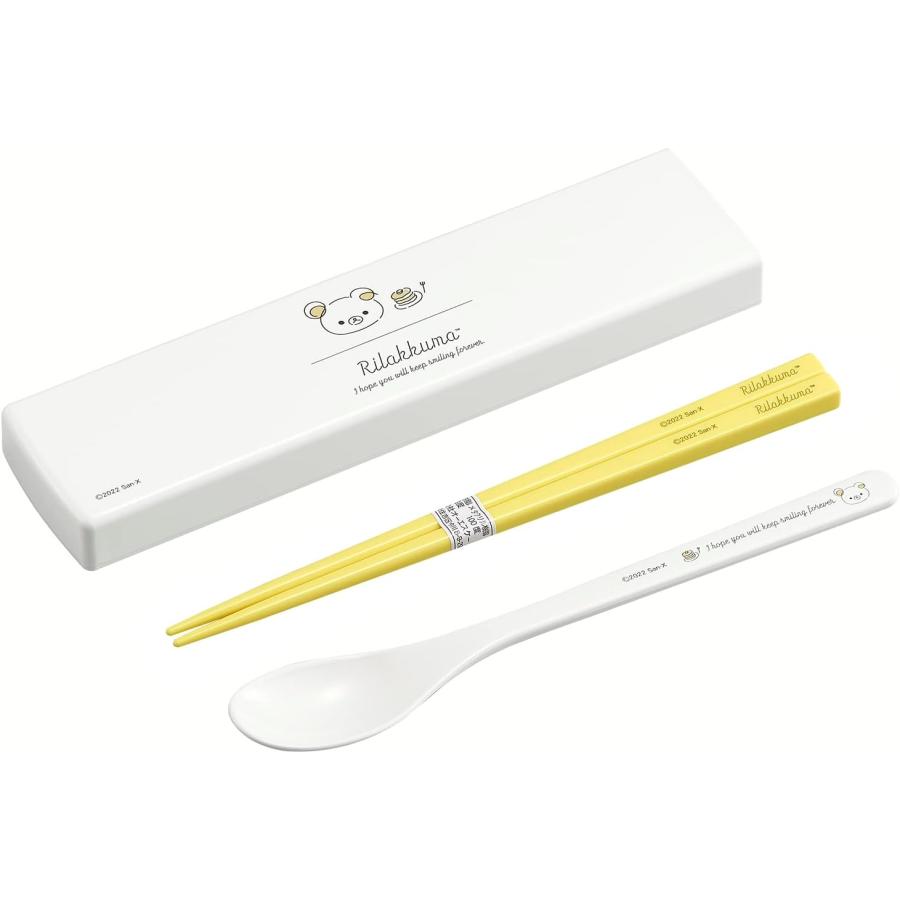 リラックマ 箸＆スプーンセット 引フタ コンビセット はし ハシ 食器