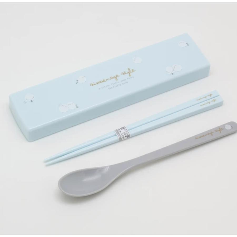 スケーター オーエスケー OSK 引フタコンビ 箸＆スプーンセット 抗菌