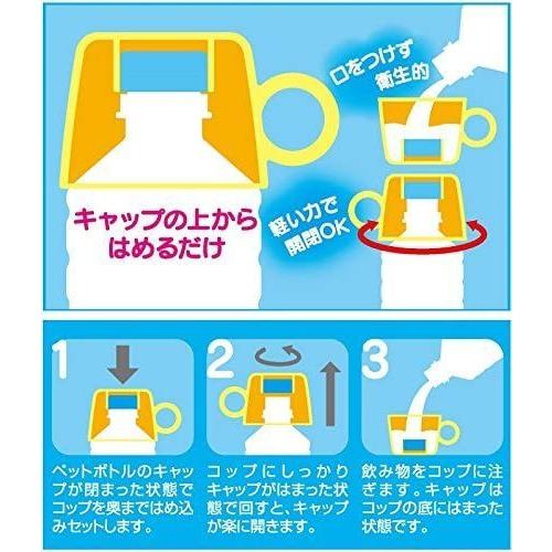 スケーター ペットボトル キャップ コップ ハローキティ フェイス