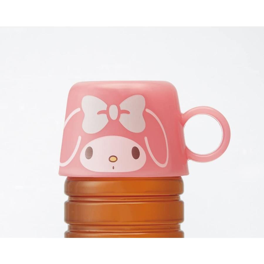 スケーター ペットボトル キャップ コップ マイメロディ フェイス