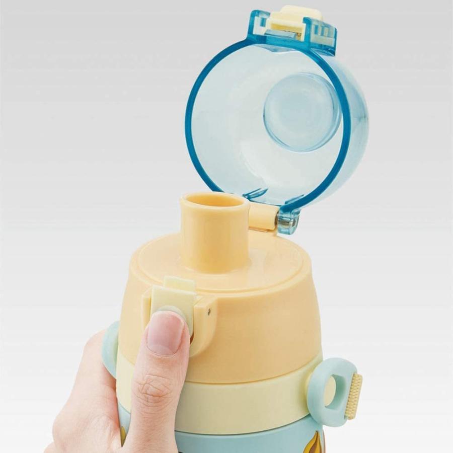 スケーター 子供用 直飲み 水筒 3D ステンレス 480ml となりのトトロ
