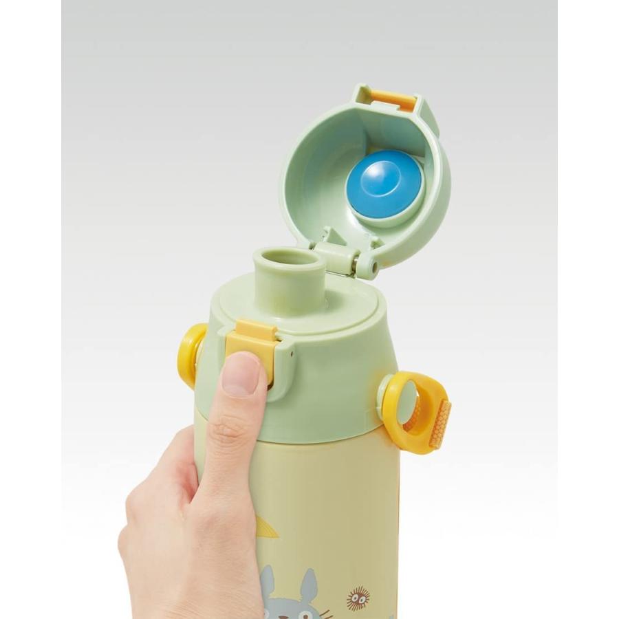 スケーター スポーツボトル 直飲み 水筒 580ml となりのトトロ さんぽ