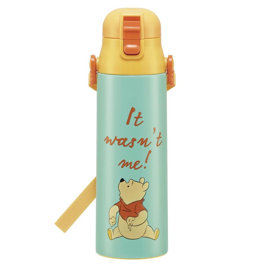 確認♡ミニくま♡スプーン♡オーダー受け付け ロック付きワンプッシュダイレクトステンレスボトル770ml くまのプー