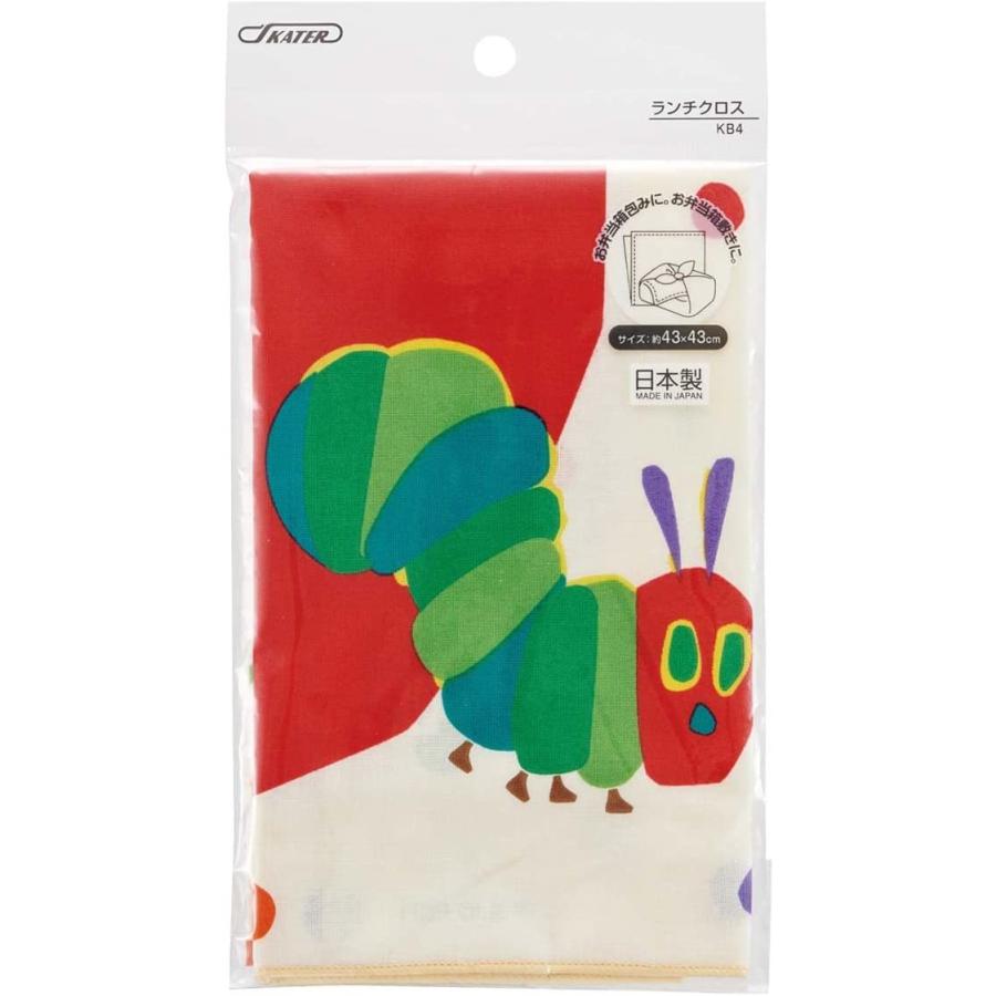 スケーター ランチクロス はらぺこあおむし 43×43cm 日本製 絵本