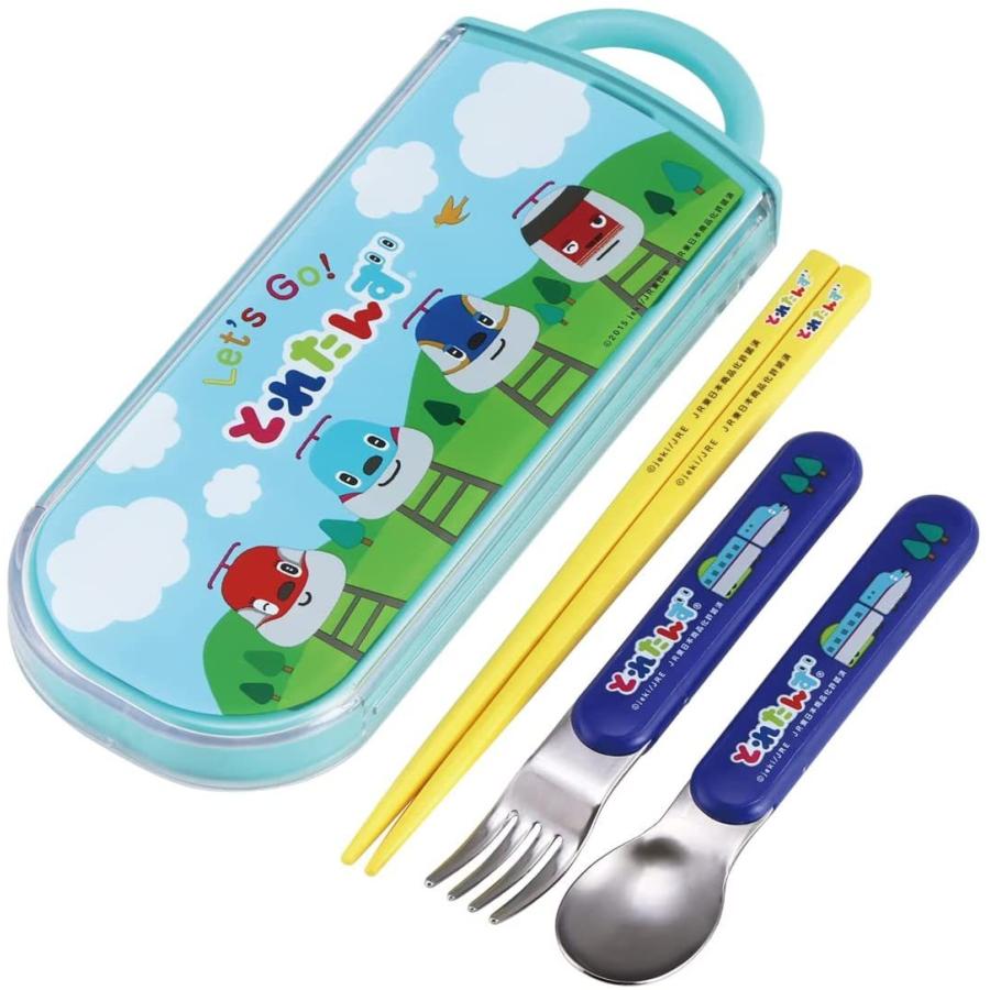 スケーター 子供用 抗菌 トリオセット 箸 スプーン フォーク とれたん