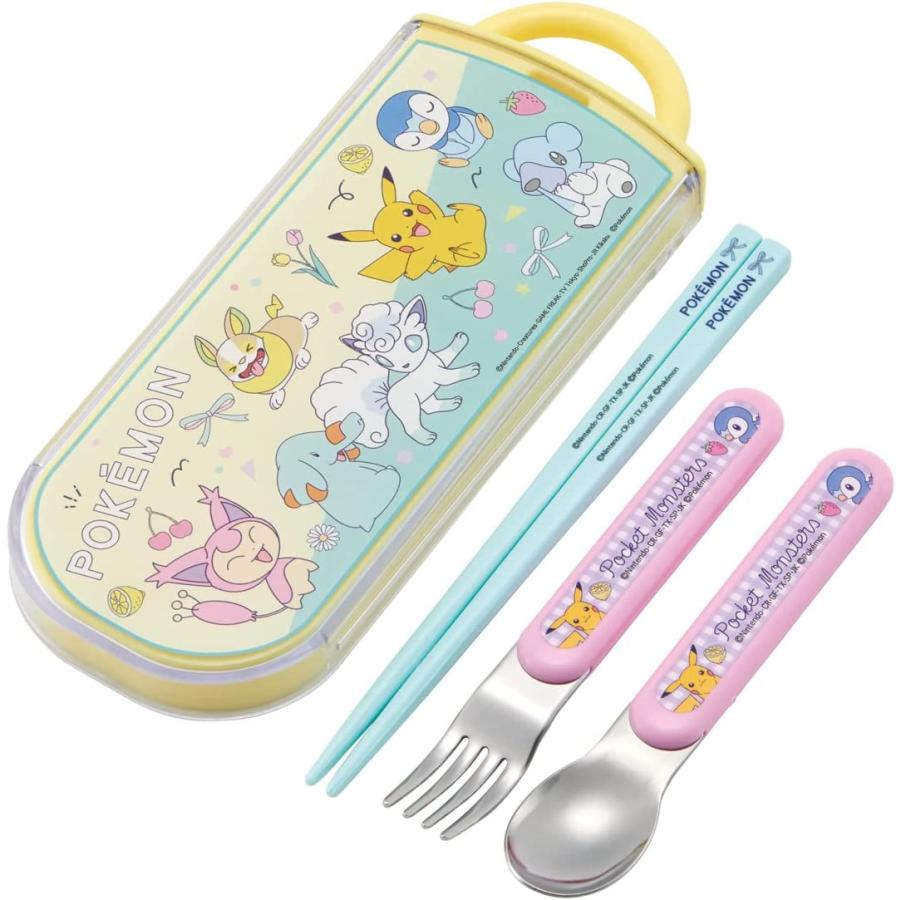 スケーター 抗菌 食洗機対応 スライド式トリオセット 【ポケモン New