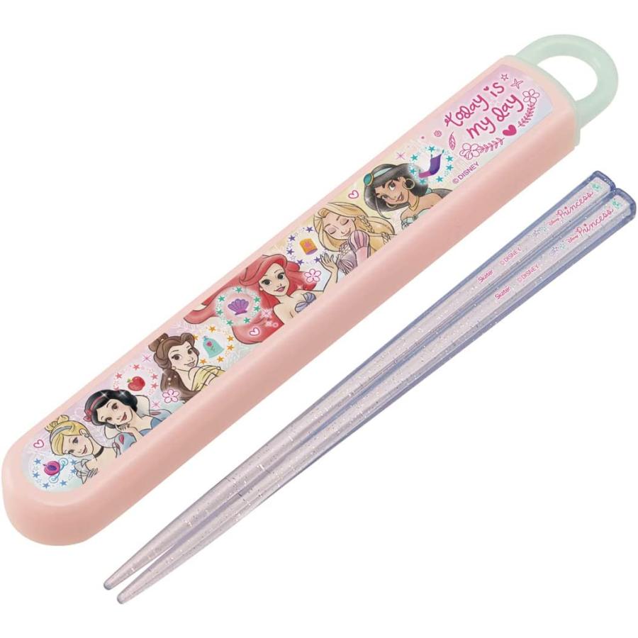 スケーター 箸 16.5cm 箸箱セット ディズニー プリンセス 23 子供用