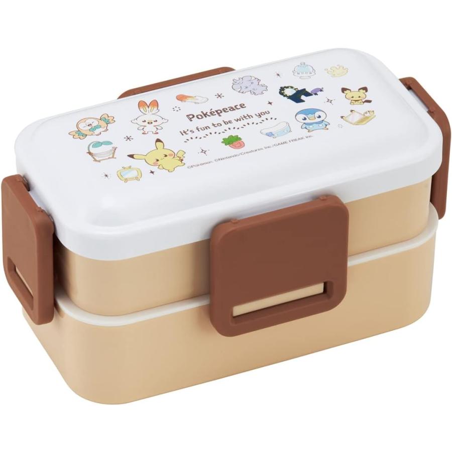 スケーター 弁当箱 ポケモン ポケピース 600ml 抗菌 ふんわり盛れる