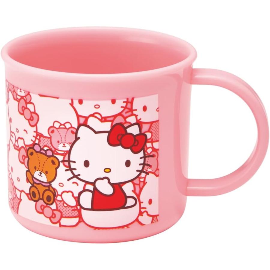 スケーター 抗菌 コップ ハローキティ うしろうしろ 200ml 食洗機対応