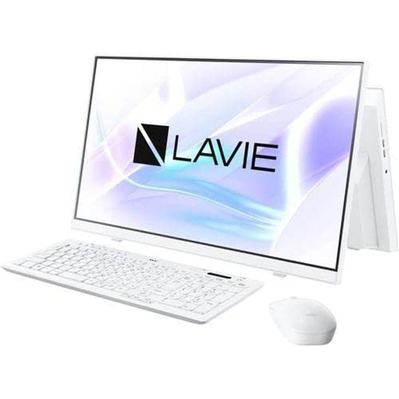 【冬バーゲン★】 NEC PC-A2335CAW デスクトップパソコン LAVIE A23 ファインホワイト 23.8型 intel Core i3 メモ