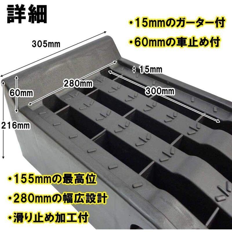 カースロープ １０ｔタイヤスロープ トラック バス対応 ２個セット