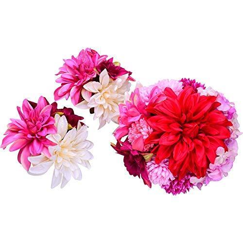 税込 シャレード 花髪飾りセット 髪飾り本舗 成人式 七五三 浴衣かんざし かんざし 髪かざ 髪飾り 簪 かんざし 結婚式 卒業式 浴衣 七五三 成人式 レッド 赤 ヘアアクセサリー Oyostate Gov Ng