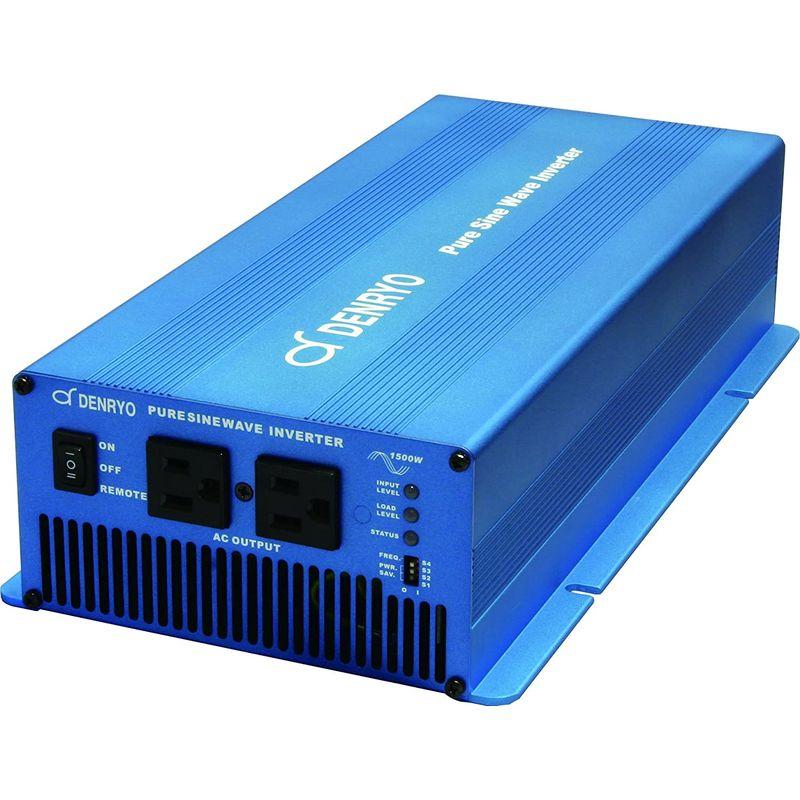 初回限定】電菱 正弦波インバータ1500W 48V SK1500-148 denryo 内装