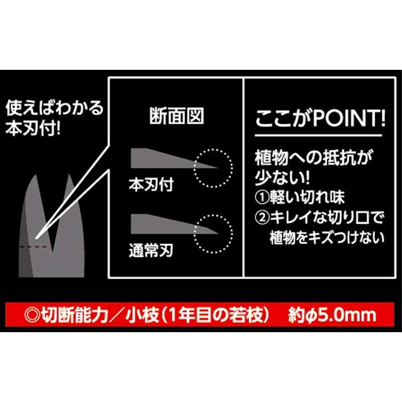 高儀 TAKAGI 本刃付ステンレスロングリーチ芽切小枝切鋏 190mm 農業用 TAKAGI (タカギ):本刃付ステンレス剪定鋏200mm 4907052713444 園芸道具 剪定鋏