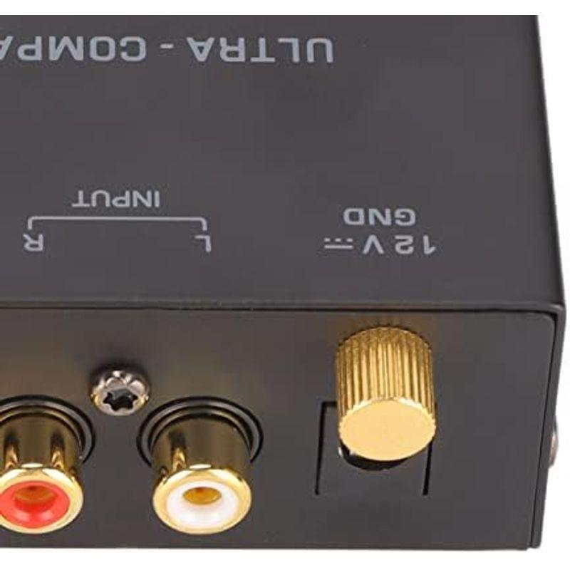 フォノターンテーブルプリアンプ RCA入力RCA出力レコードプレーヤープリアンプアンプ 独立したノブコントロール付き オーディオ蓄音機用(#｜nijinoshopred｜06