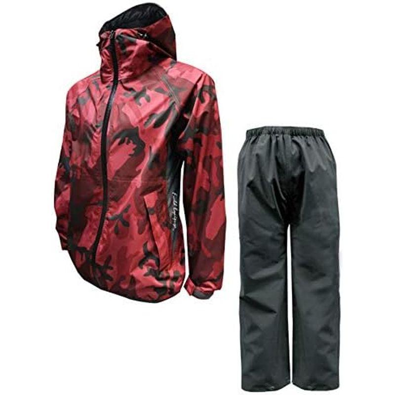 トオケミ(TOHKEMI) 全天候型 アウトドア(透湿レイン) ウェア FE ストレッチ Rain Suit (#7900) + キャリーポ｜nijinoshopred｜14