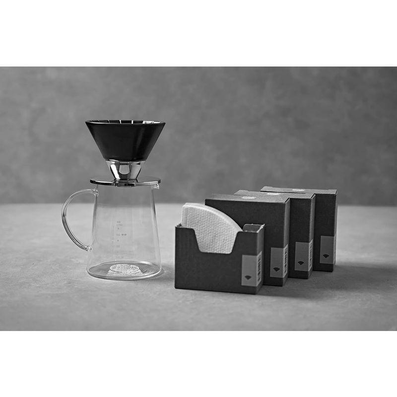 Coffee Dripper Silver & Black (コーヒードリッパー シルバー＆ブラック) 佐賀県/有田Beasty Coffe｜nijinoshopyellow｜09