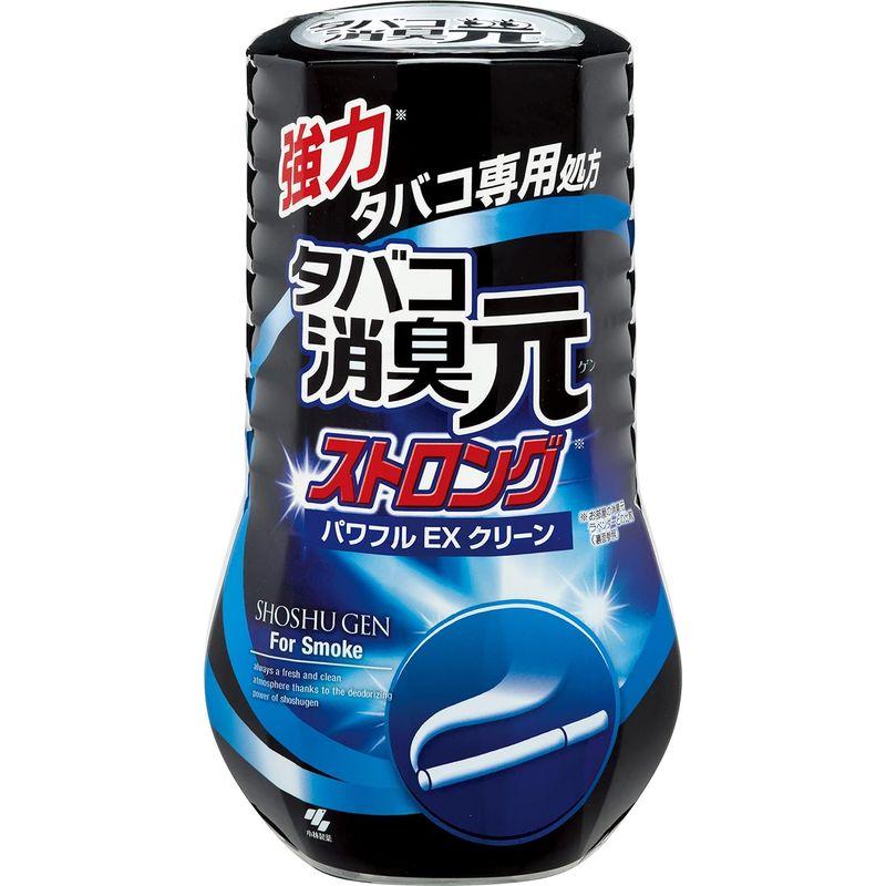 まとめ買いタバコ消臭元 ストロング 消臭芳香剤 部屋用 パワフルEXクリーン 400ml×3個｜nijinoshopyellow｜02