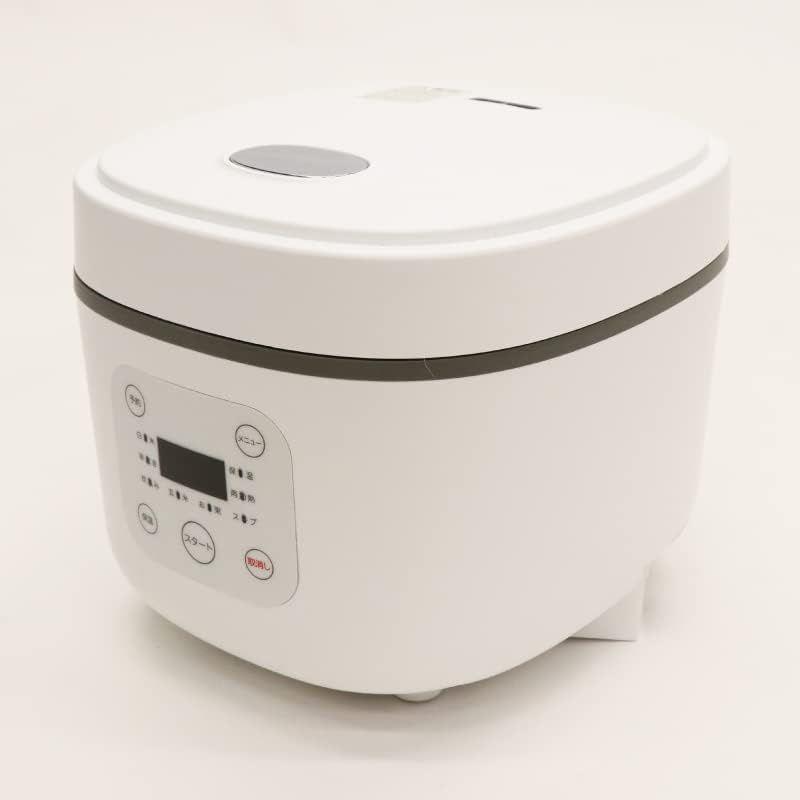 ヒロコーポレーションコンパクトライスクッカー HK-CRC03 3合炊き炊飯器 (ホワイト)｜nijinoshopyellow｜03