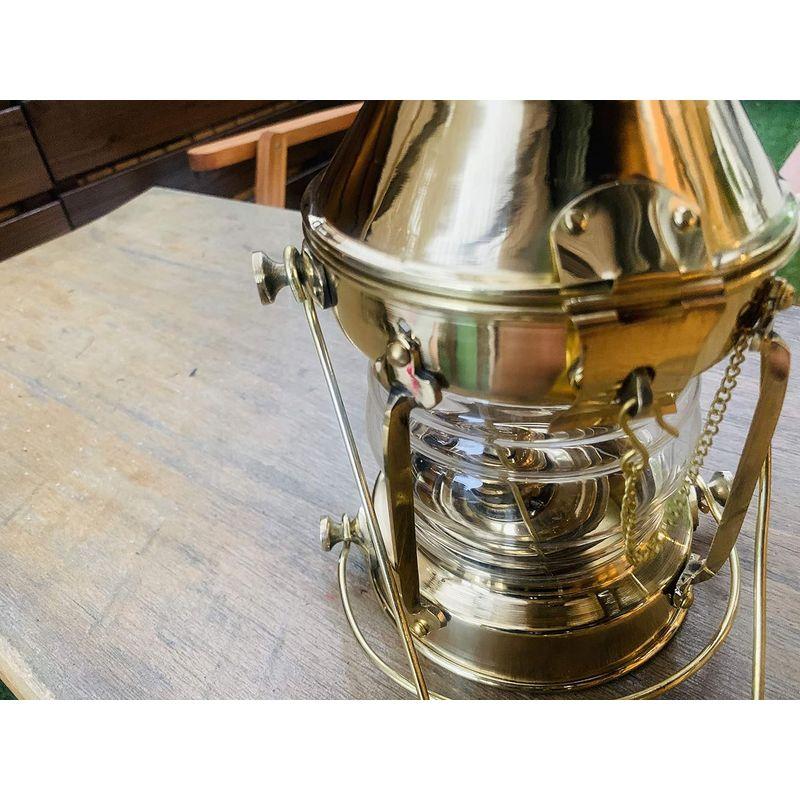 Roost Outdoors Brass Oil Ship Lantern (真鍮 オイルランタン シップランプ 船灯) ネルソンランプ ア｜nijinoshopyellow｜03