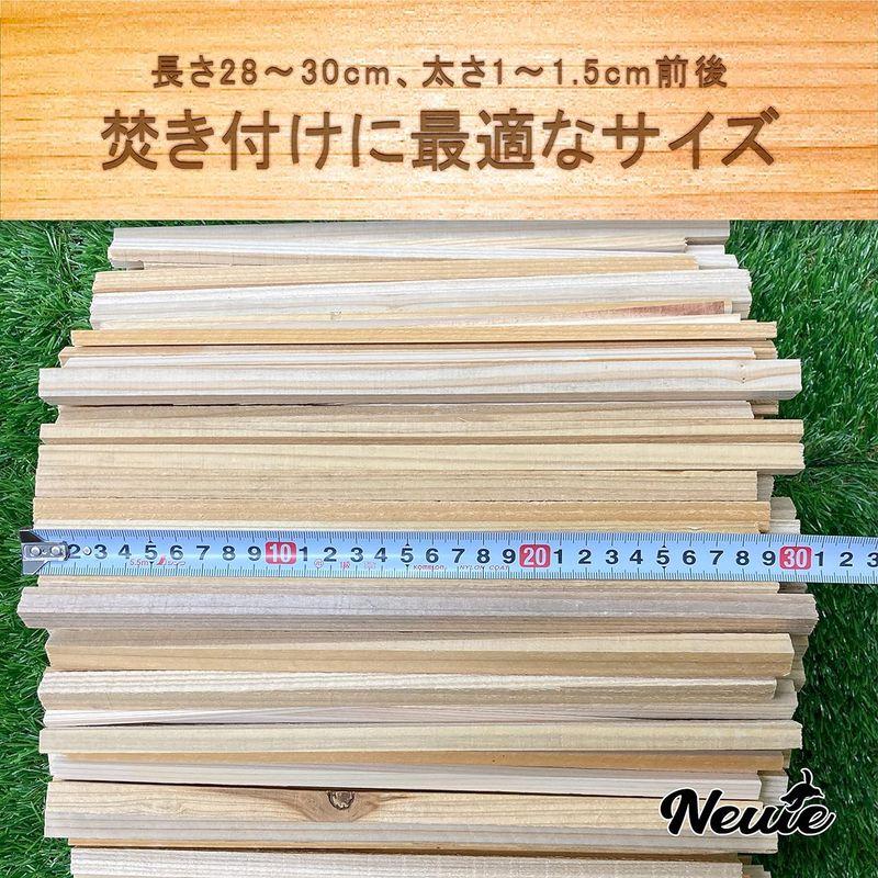 Newie 焚き付け用薪 岐阜県産杉 宅配80サイズ 約3kg やや細 長さ28?30cm 着火用カンナくず入り 焚き付け 薪 天然乾燥 端｜nijinoshopyellow｜06