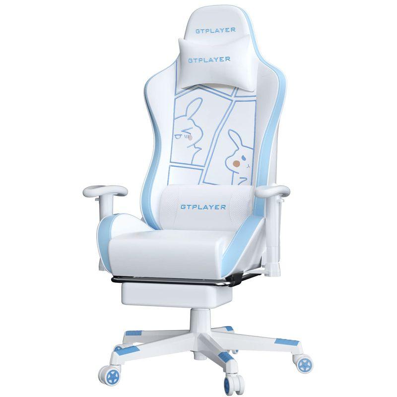 GTPlayer ゲーミングチェア スピーカー付き オットマン サラウンド効果 