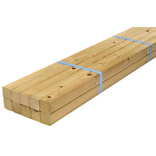 スターワン　防腐木材　約182×3.8×3.8cm　970602　10個