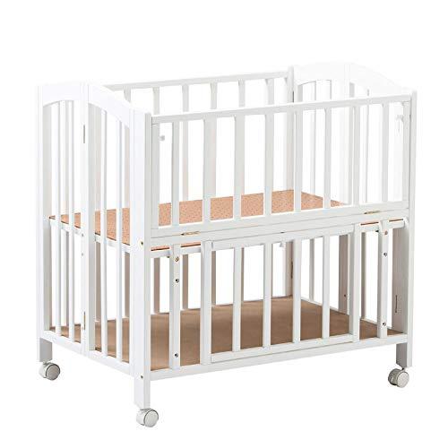 お1人様1点限り】カトージ ミニベビーベッド|アーチ ホワイト 収納板