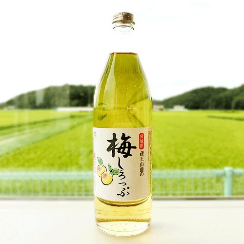 蔵王の梅ジュース 梅しろっぷ900ml 5倍希釈 無添加 : 虹の園 - 通販