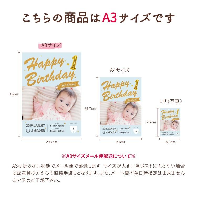 ハローエンジェル 1歳バースデーポスター 大きいa3サイズ メール便送料無料 1才バースデー おしゃれ バースデーカード 1歳 誕生日 記念 誕生日 メッセージ 1poster A3 虹色ショップ 通販 Yahoo ショッピング
