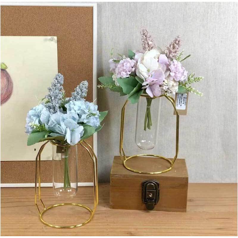 ワイヤーフラワーベース【送料無料】ワイヤーフレーム 卓上 花瓶