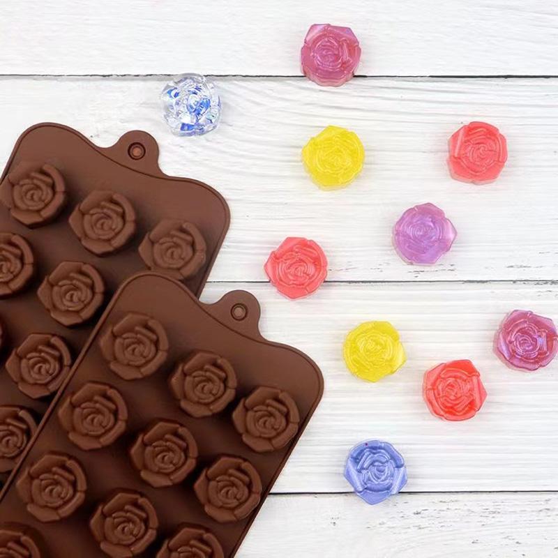 製菓型 ローズ【メール便送料無料】シリコン スモール 型 お菓子