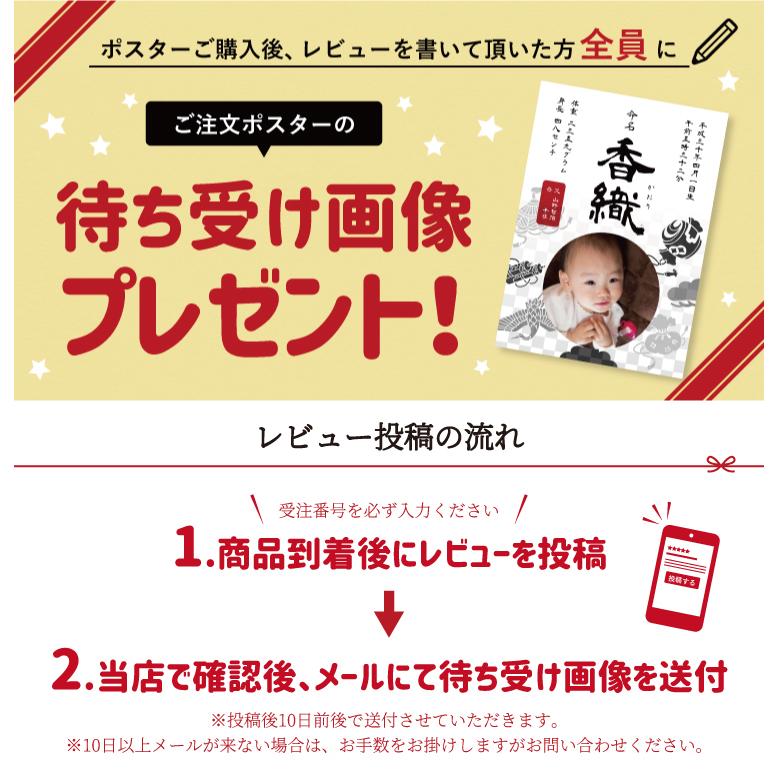 七五三ポスターセット A4【送料無料】七五三 お祝い 祖父母 オリジナル