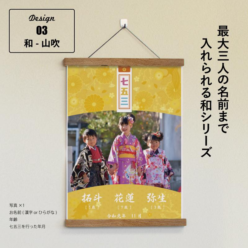 ハローエンジェル 七五三アートポスターA3サイズ【メール便送料無料