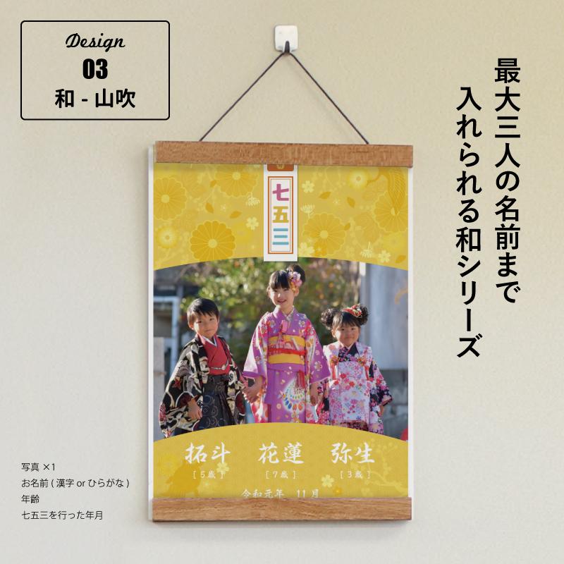 ハローエンジェル 七五三アートポスターA4サイズ【メール便送料無料