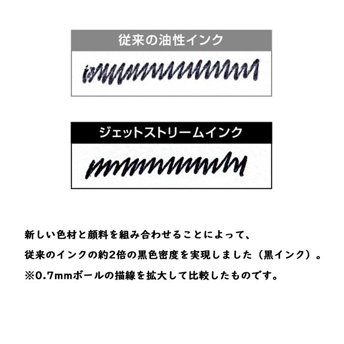 三菱鉛筆 uni ジェットストリーム 油性ボールペン 0.5mm 黒 [1本]｜nijitora｜02