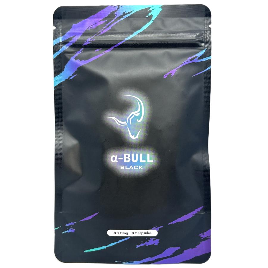 α-BULL BLACK アルファブルブラック 90粒 シトルリン アルギニン マカ