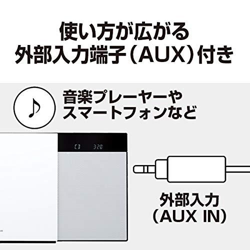 パナソニック ミニコンポ FM/AM 2バンド Bluetooth対応 USBメモリー録音機能搭載 SC-HC320-K ブラック｜nikesshop｜06