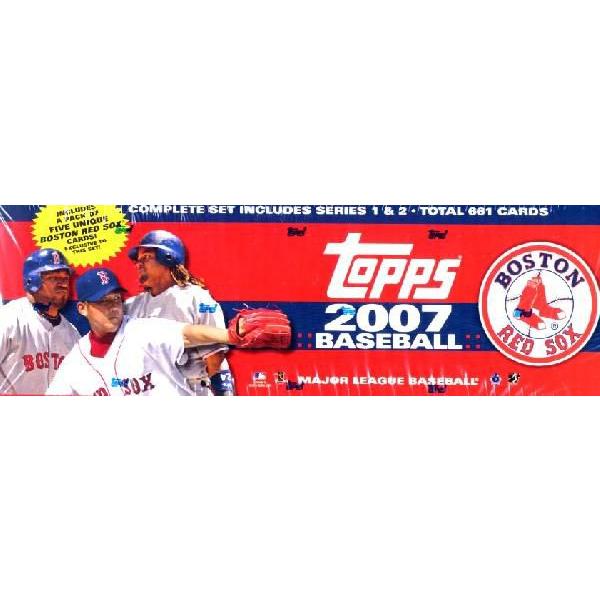 MLB 2007 TOPPS COMPLETE SET RED SOX バージョン : トレカショップ二木 - 通販 - Yahoo!ショッピング