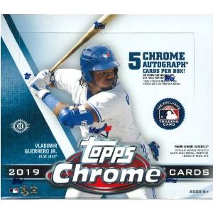 MLB 2019 TOPPS CHROME BASEBALL JUMBO BOX（送料無料） : トレカ