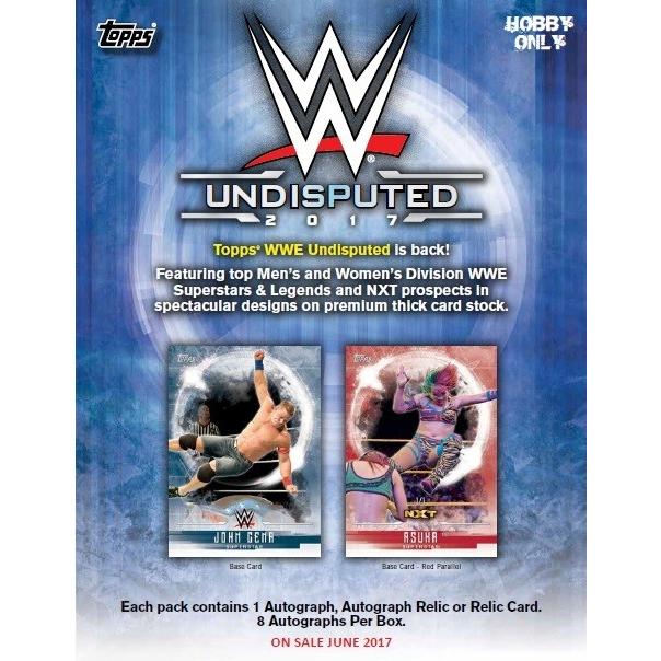 2017TOPPS WWE UNDISPUTED WRESTLING BOX｜niki